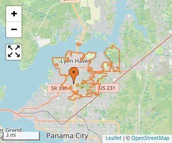 Area schools map